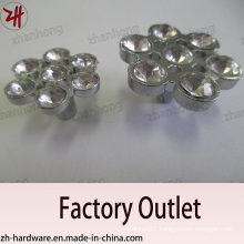 Factory Direct Sale Zinc Alloy Cabinet Handle with Diamond (ZH-1201)